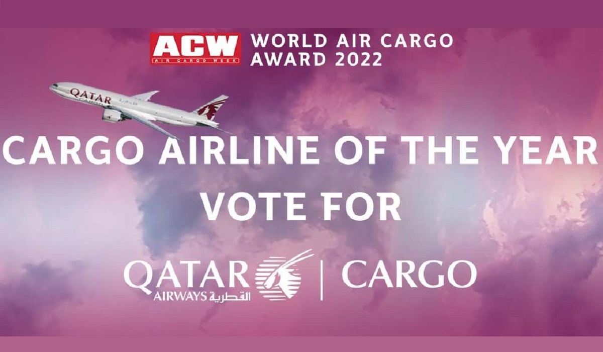 Qatar Airways Cargo nominated for International Cargo Airline of the Year award